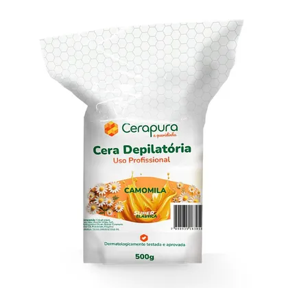 Cera Depilatória Camomila 500g