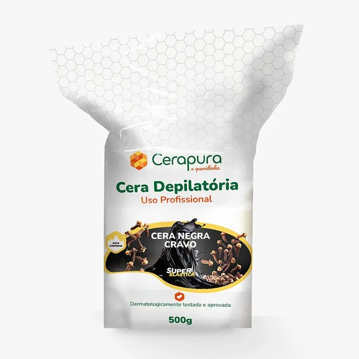 Cera Depilatória Negra Cravo 500g